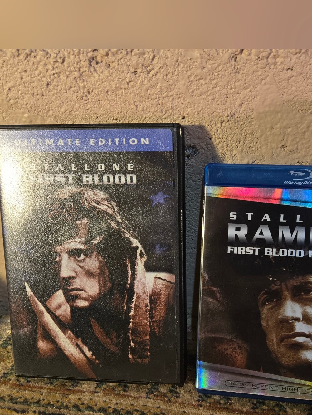 First Blood 1 and 2 DVD And Blu Ray - Special Edition Rambo Sylvester Stallone